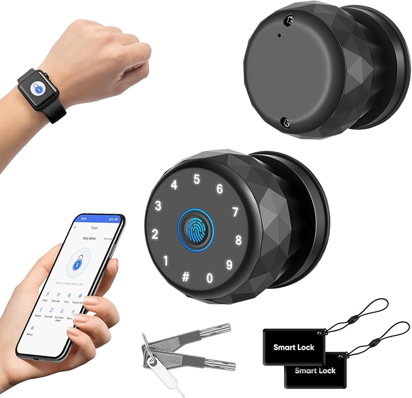 MYPIN Fingerprint Keyless Deadbolt Control Biometric